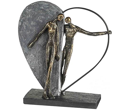Casablanca Skulptur Herzklopfen Poly/Metall