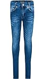 Blue Effect Jungen Slim Jeans - Skinny, Ultrastretch , Blau (Medium blue) , 140