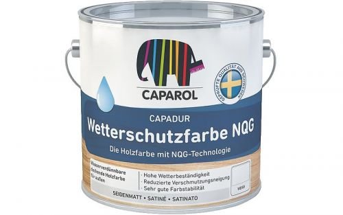 Caparol Capadur Wetterschutzfarbe NQG Größe 750 ml, Farbe weiß