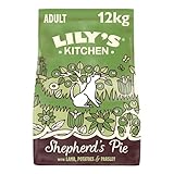 Lily‘s Kitchen Getreidefreies Vollwertiges Trocken Hundefutter für ausgewachsene Hunde (12kg) Lamm Shepherd's Pie