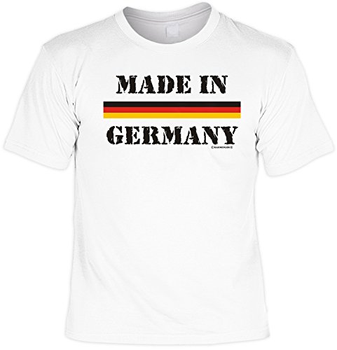 RAHMENLOS witziges Sprüche Tshirt Made in Germany Weiss