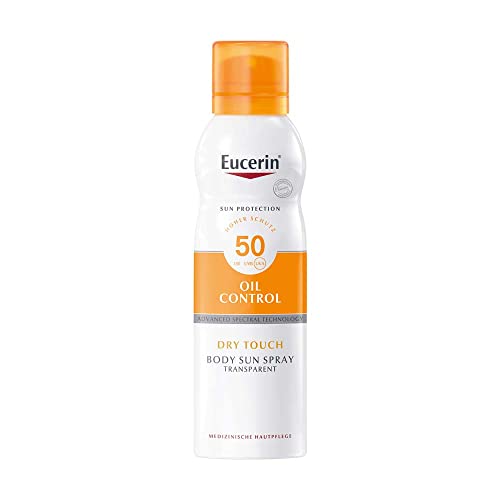 Eucerin Oil Control Dry Touch Sonnenspray LSF 50, 200 ml