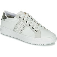 Geox Damen D PONTOISE D Sneaker, Weiß (White C1000), 38 EU