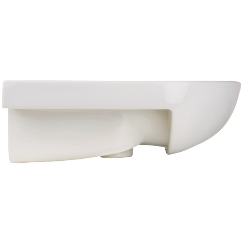 aquaSu® Handwaschbecken, BxTxH: 50 x 43,5 x 14,5 cm, Keramik, weiß - weiss 2