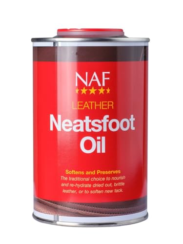 Natural Animal Feeds Unisex NAF Leder-Öl, farblos, 500 ml