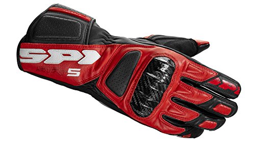 SPIDI Motorrad Handschuhe STR-5, Rot, Größe XXL