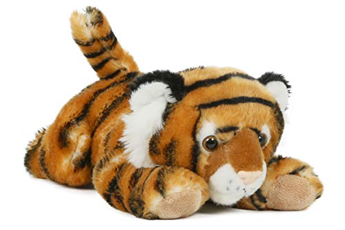 Trigon Plüschtier Tiger 27cm braun Stofftier Soft Kuscheltier Raubkatze Plüschtiere