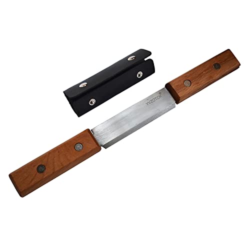 Zugmesser 12cm Schnitzwerkzeug für Holzschnitzerei und Schruppen Pulling Knife Wood Carving Tool Kohlenstoffstahl erstellt