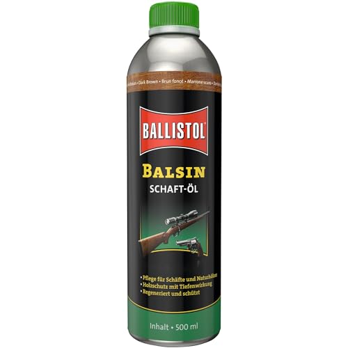 Ballistol Waffenpflege BALSIN Schaftöl dunkelbraun, 500 ml, 23160