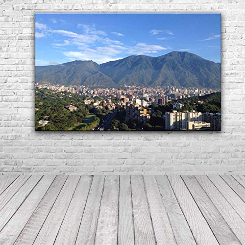 Avila Caracas Mount Leinwand Kunst Malerei Spanien Landschaft Wand Poster Drucke Bilder WohnkulturFür Wohnzimmer/60x90cm-kein Rahmen