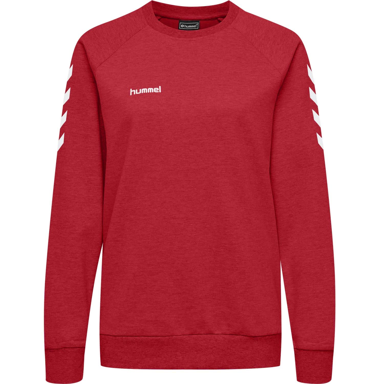 Hummel Damen Pullover Go Cotton Sweatshirt Woman 203507 True Red XL