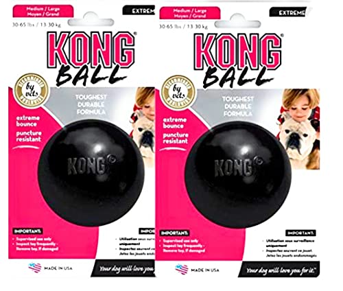 Kong Extreme Bälle, Hundespielzeug, 4 Pack