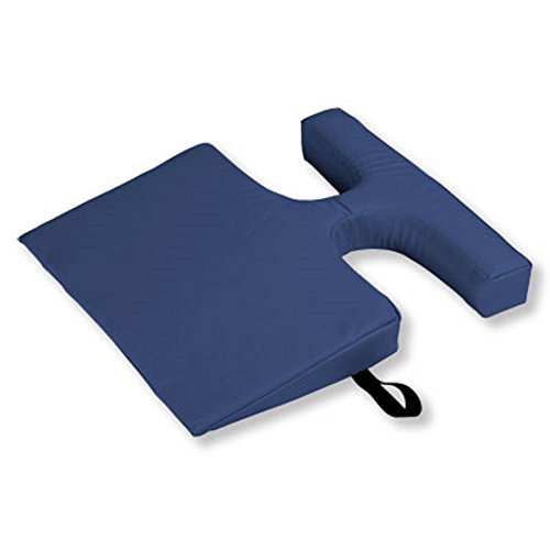 3B Komfortpolster mit Aussparungen, Lagerungshilfe, insb. für Schwangere geeignet, blau