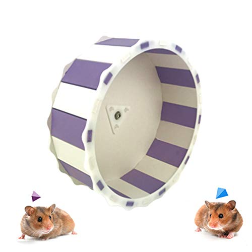 laufrad Hamster laufrad für Hamster Hamster Stille Hamster Rad Hamster stille Rad Hamster Rad stille Spinner Zwerg Hamster Rad Holz Hamster Rad purplewhite