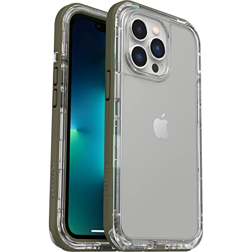 LifeProof für Apple iPhone 13 Pro, sturzgeschützte, schmutzabweisende und schneesichere Schutzhülle, Next Serie, Transparent/Grün