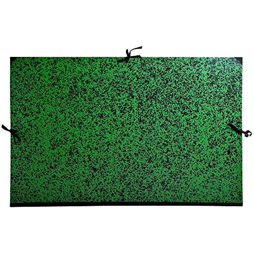 Exacompta 533200E Zeichenmappe Annonay, mit Verschlußbandmit, DIN A1, 67 x 94 cm, 1 Stück, grün
