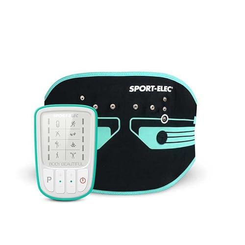 Sport-Elec MaxIBELT 2 M Body Beautiful Elektrostimulator für Erwachsene, Unisex, Grün, Schwarz, Einheitsgröße