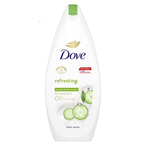 DOVE Women Duschgel "Refreshing Cucumber & Green Tea"- 6er Pack (6 x 225ml)