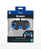 Nacon Compact Light Edition Gamepad PlayStation 4 Blau, Transparent