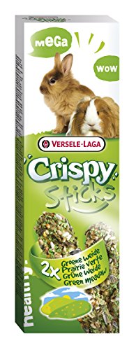 VL Crispy Sticks Mega Kaninchen und Meerschweinchen, grünen Wiese 2 Stück (8 Stück)