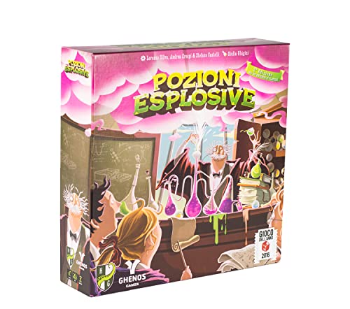 Ghenos Games GHE093 - Pozioni Explosive, 2 A Edition, Brettspiel