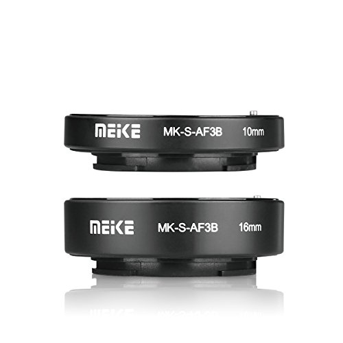 Meike Automatic Extension Tube for Sony E-Mount NEX-7 NEX-6 NEX-5R NEX-3N NEX-F3 NEX-5N NEX-5C NEX-C