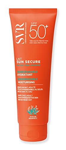 SVR Sun Secure - Latte Idratante SPF50+ Viso e Corpo Biodegradabile, 250ml