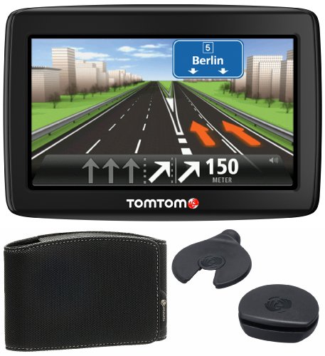 TomTom Start 25 Central Europe Traffic Komfort Edition Navigationssystem (13 cm (5 Zoll) Display, TMC, IQ Routes, Kartenslot, Europa 19) schwarz