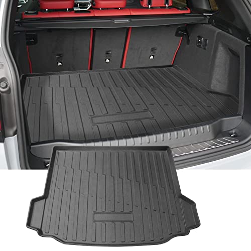 YEE PIN Kofferraummatte für BMW X3 G01 SUV 2018-2019, Seitenschutz TPO Material Laderaumschale Schutzmatte für Sicheren Transport von Gepäck, Rutschfester (3D Passform)
