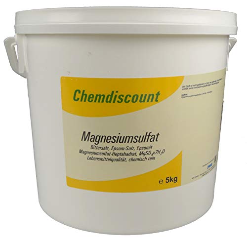5kg Magnesiumsulfat (Bittersalz, Epsom-Salz), Lebensmittelqualität E518