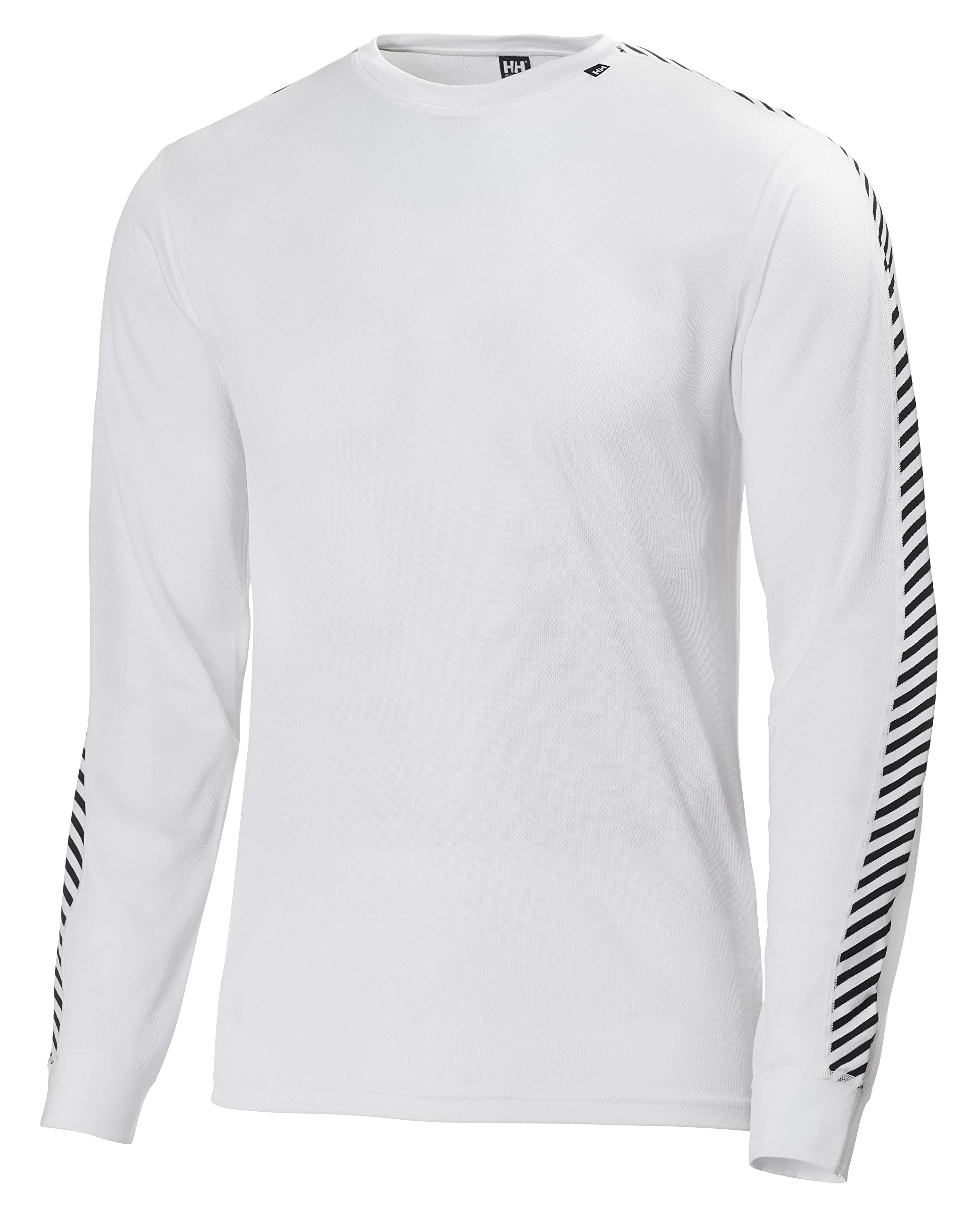 Herren Helly Hansen HH Lifa Stripe Crew, Weiß, 2XL