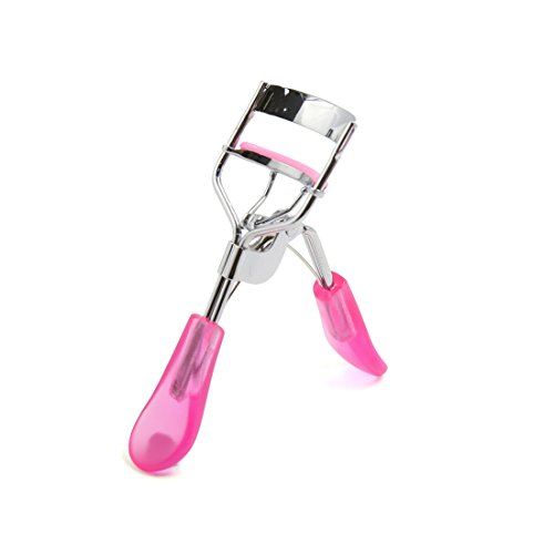 Rose Rot Transparent Griff Pro Eye Curling Wimpern Curler Clip Schönheit Make-Up Werkzeug Wimpern Curler