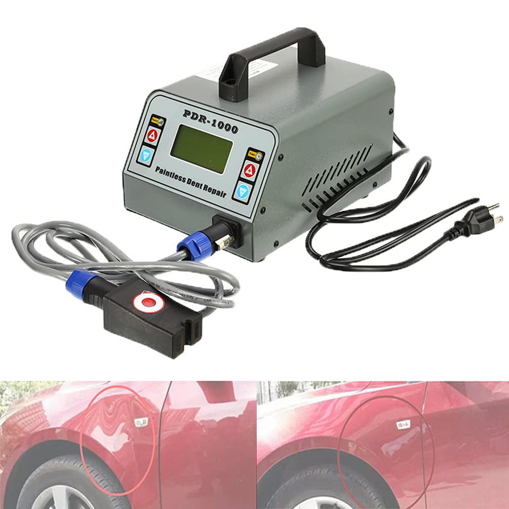 BrightFootBook 1000W Auto Dellen Reparatur Hotbox Reparatur,Ausbeulspotter Dent Repair mit Zeitmodus und Energiemodus für die Autoreparatur