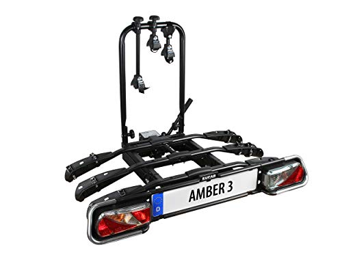 EUFAB Fahrradträger AMBER III abklappbar für 3 Fahrräder