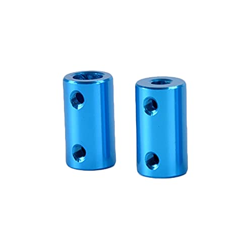 10 Stück D14xL25 Blau Aluminiumlegierung Kupplung Flexible Wellenkupplungen für Stepper Motor/3D-Druck Teil, 6x6mm