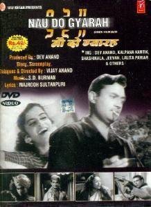 Nau Do Gyarah. Bollywood Film mit Dev Anand und Kalpana . Sprache: Hindi, Untertitel: Englisch. [DVD][UK IMPORT]