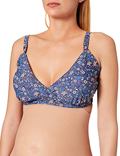 ESPRIT Maternity Damen top AOP Bikini, Night Sky Blue-485, XL/XXL