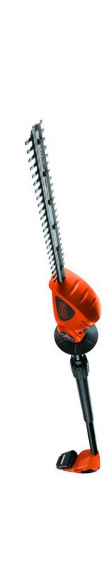 Black + Decker 18V Akku-Stab-Heckenschere, 2,0Ah Li-Ion, 43cm Messer, 12mm Schnittstärke - GTC1843L20-QW