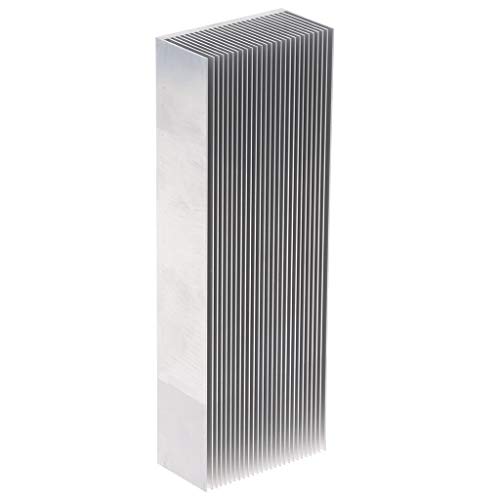H HILABEE Aluminium Kühlkörper Kühlrippe Für Hochleistungs LED Verstärker Transistoren 200x69x36mm / 7.87x2.72x1.42inch