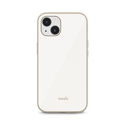 Moshi iGlaze for iPhone 13 Pearl White