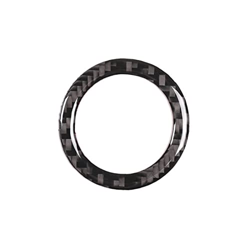 QCALAZ Auto Styling Carbon Fiber Innen Tür Lautsprecher Ring Abdeckung Schutz Trim Für Benz V-Klasse V250 V260 2015–2020