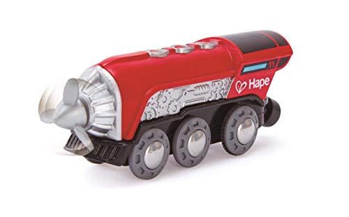 Hape Spielzeug-Eisenbahn "Zug mit Kurbelantrieb"