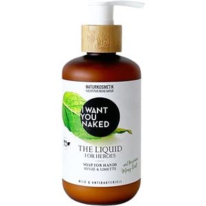 I want you naked Hand Wash Refill Super Size, For Heroes Minze & Limette, 1L