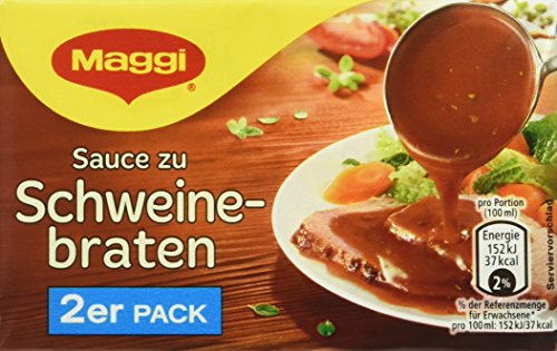 Maggi Delikatess Doppelpack Soße Schweinebraten, 18er Pack (18 x 500 ml)