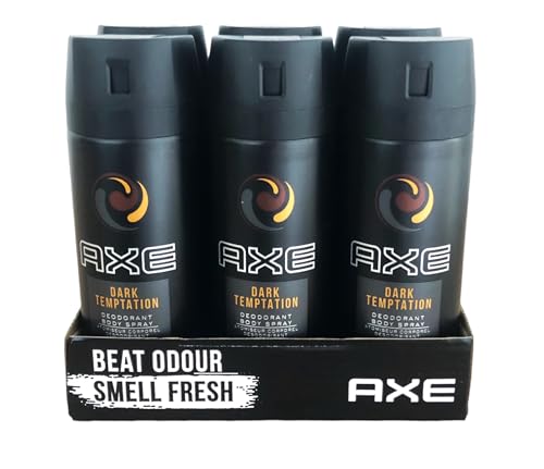 Axe Deodorant / Bodyspray Men "Dark Temptation" - 6er Pack (6 x 150 ml)