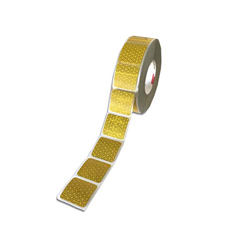 Trupa Reflexite VC104+ 50 m x 50 mm Konturmarkierung gelb/segmentiert Orafol Oralite Made in Germany(1,98€/m)