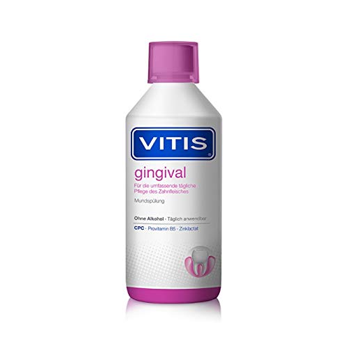 Vitis gingival Mundspülung 500ml, 2er Pack (2x 500ml)