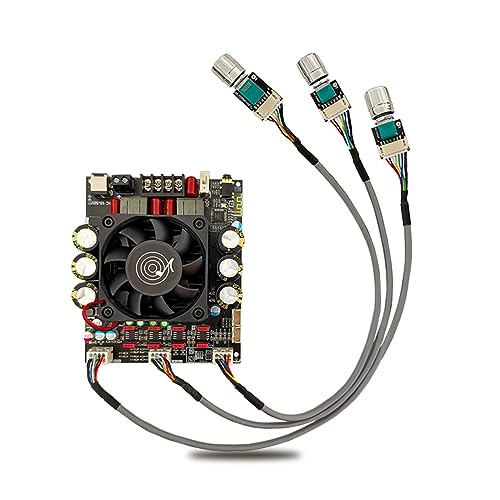 AIDIRui -3002T Bluetooth-Digital-Endstufenplatine 300WX2 2.0 Kanal Stereo-HiFi-Vorverstärker TPA3225 Subwoofer Langlebig Einfach zu Installieren Einfach zu Bedienen B