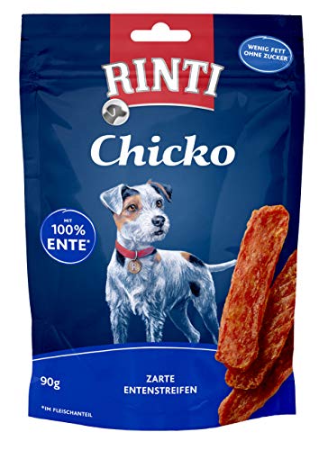 Rinti Hundesnacks Extra Chicko Ente 90 g,12er Pack (12 x 90 g)