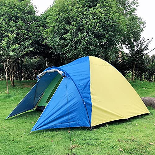 XANAYXWJ Tragbares 3-4-Personen-Outdoor-Zelt: EIN geräumiger, regendichter Unterschlupf für Camping, Wandern und mehr
